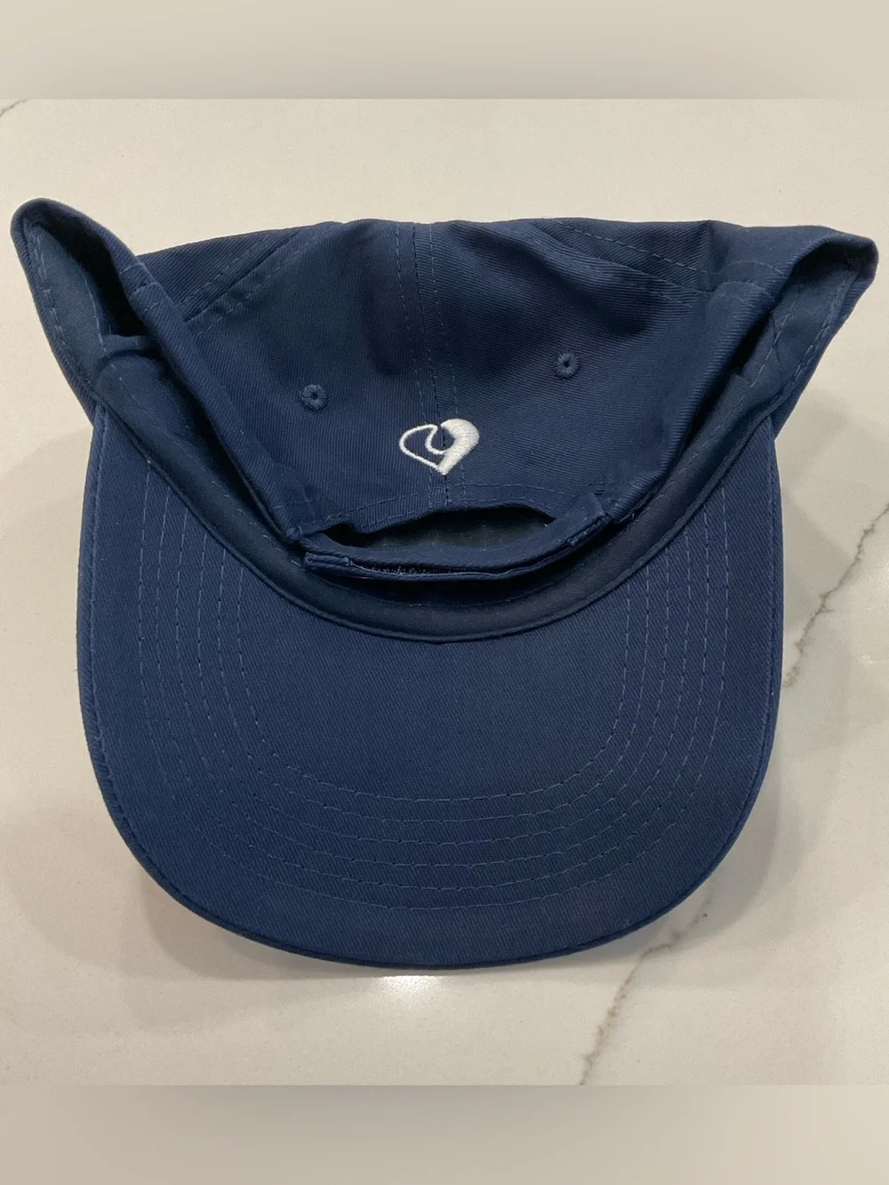 Cat Person Embroidered Navy Baseball Cap